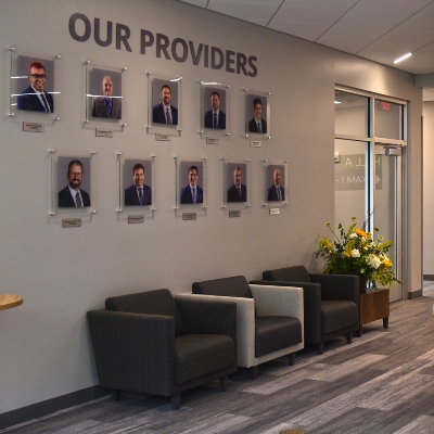 Our Providers Wall at Horizon Square Center Green Bay Wisconsin